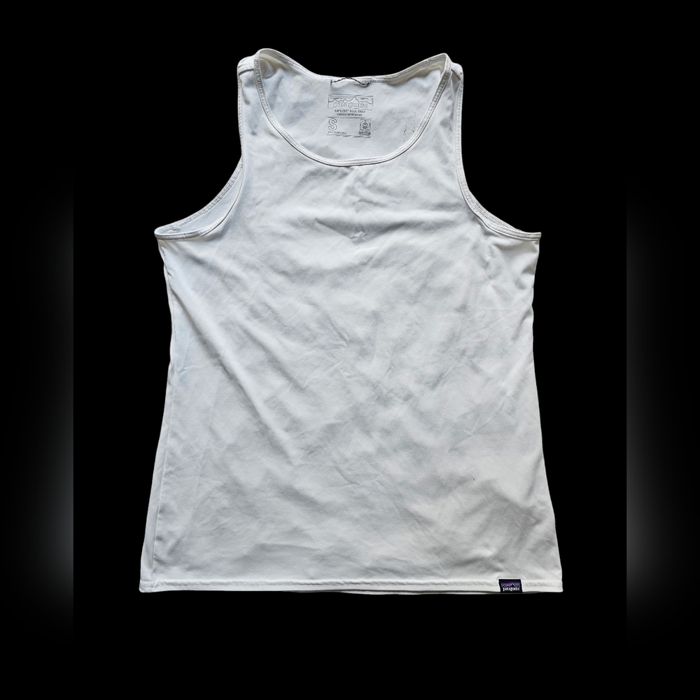 Patagonia white soft sport tank top size‎ S